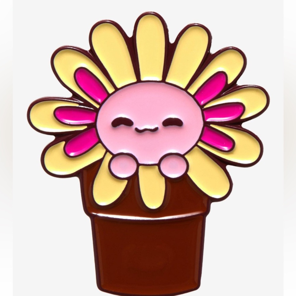 Axoloti Flower Pot Enamel Pin BoxLunch Exclusive‎